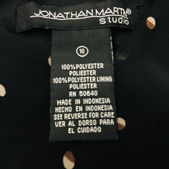 VTG 90’s Jonathan Martin Sz 10 Chiffon Drop Waist Dress Fairy Whimsy Bias Cut - Picture 13 of 14